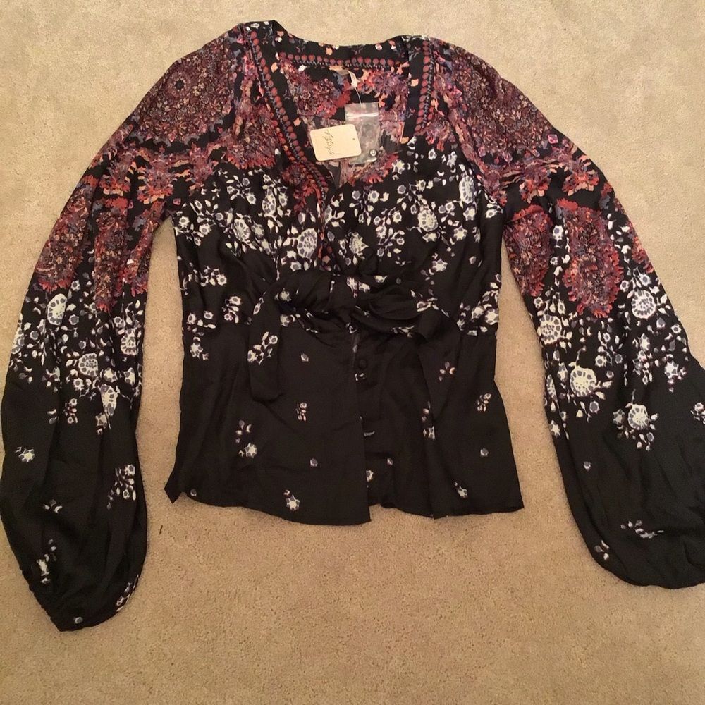 NWT Free People Run Free Tunic Top - Picture 4 of 6